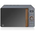 - sm22036gryneun microonde digitale 20 l design moderno nordic 6 livelli di funzionamento timer 800w