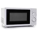 69322 microonde 700 w acciaio inossidabile bianco