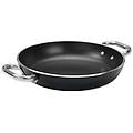 Agnelli Tegame 2 Maniglie Diametro 24 Cm Linea Al Black 5 Mm