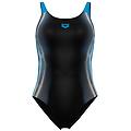 women's smile swimsuit u back bra costume intero donna (36 nero)