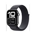 watch series 10 gps + cellular 42mm in alluminio color jet black con cinturino sport loop