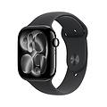 APPLE - watch series 11 gps 46mm alluminio-jet black sport band nero s/m