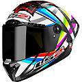 casco moto integrale in carbonio ff805 thunder c gp flas taglia l