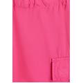 pantaloni cargo da bambina in cotone tinto capo fuxia junior 4 anni