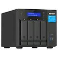 tvs-h474 nas chassis tower intel pentium g7400 3. 7ghz ram 8gb-4 bay hdd/ssd 2. 5/3. 5-lan