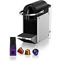en 127. s nespresso pixie argento macchina per caffe' a capsule 1 litro automatica