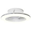 ventilatore soffitto con luce alisio mini white (4900 lumen bianco cct) (52 5x16 5cm) 7493