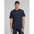 t-shirt in jersey con lettering