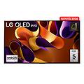 smart tv oled evo uhd 4k 55 serie g4 oled55g45lw-argento