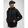 felpa full-zip con logo