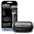 BRAUN testina ricambio rasoio series 6 black 64b