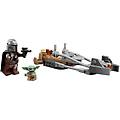 star wars speeder bike del mandaloriano e di grogu set costruzioni 58 pezzi