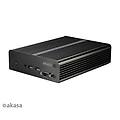 - case compatto ucff 2 porte usb 3. 0 colore nero