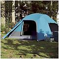 - tenda da campeggio a cupola per 4 persone blu impermeabile