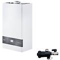 caldaia a condensazione residence 25 kis lownox 25 kw metano/gpl completa di kit fumi e defangatore