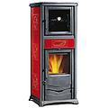 - stufa a legna rossella plus forno evo potenza termica nominale 9. 1 kw 260 m3 riscaldabili colore