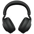 evolve2 85 ms stereo cuffia padiglione auricolare connettore 3. 5 mm usb tipo-c bluetooth nero