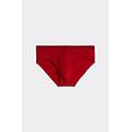 slip uomo in cotone superior con logo uomo rosso taglia 3