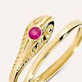 anello fantasia mon petit oro giallo rubino collezione mon petit misura oro giallo