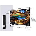 tv led 4k ultra hd 50' p75 50p755 smart tv slim