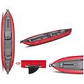 - canoa gonfiabile twist2/1 rossa con pinna 045355-r (5c/11c)