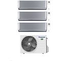 climatizzatore trial split etherea silver 9+9+12 con cu-3z68tbe inverter r-32 wi-fi classe a++