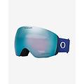 maschera flight deck l navy lente prizm snow sapphire iridium