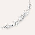 bracciale silver elegance argento rodiato cubic zirconia collezione silver elegance bianco