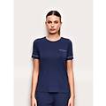 maglia manica corta con tencel modal daily / blu scuro / m blu scuro