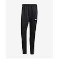 pantaloni train essentials 3 stripes nero bianco l