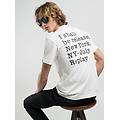 t-shirt in cotone con lettering