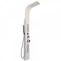 colonna doccia mod. nilo in alluminio verniciato bianco cod. 101b38802