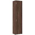 - mobile sottile rovere marrone 50x42 5x225 cm in truciolato