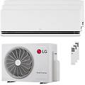 condizionatore dualcool deluxe trial split 9000+12000+12000 btu inverter a+++ wifi unità