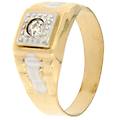 anello uomo oro giallo bianco gl101280