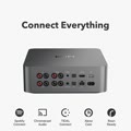 audiogamma s. p. a. wiim streamer di rete con dac ultra space grey