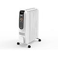 radiatore elettrico 2500w grande controllo rotativo comfort e sicurezza