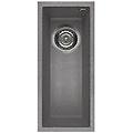- lavello quadra 50 granitek sottotop 20x44 cm 1 vasca colore grigio cemento 48