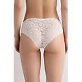 slip in seta e pizzo donna avorio taglia 1