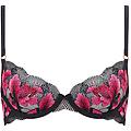 bluebella vivienne reggiseno con ferretto fucsia/rosso/nero