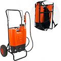 1247 pompa irroratrice a spalla con trolley 15l 12v 10ah