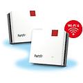 fritz! mesh set fritzmesh set 1600 2-pack edition international dual-band (2. 4 ghz/5 ghz) wi-fi 6