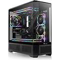 case full tower nero vetro temperato supporta e-atx view 600 tg