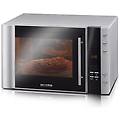 - mw 7775 forno a microonde nero argento microonde con grill superficie piana 30 l 900 w
