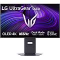 ultragear oled 32gx850a monitor gaming 32 uhd 4k 165hz fhd 330hz oled (gtg) g-sync compatible true