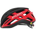 casco agilis mips nero opaco rosso s
