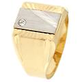anello uomo oro giallo bianco gl101392