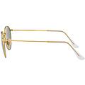 occhiali da sole round metal rb3447 001/58 polarizzati