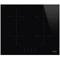 - piano cottura sib2641d induzione 4 zone cottura 60 cm colore nero