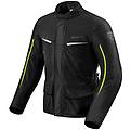 giacca moto in tessuto touring rev'it voltiac 2 nero giallo taglia m
